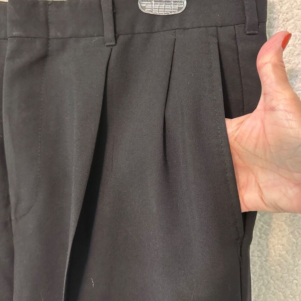 Christopher Cannes Paris/London 34 X 31 men's black dress pants - Picture 4 of 8